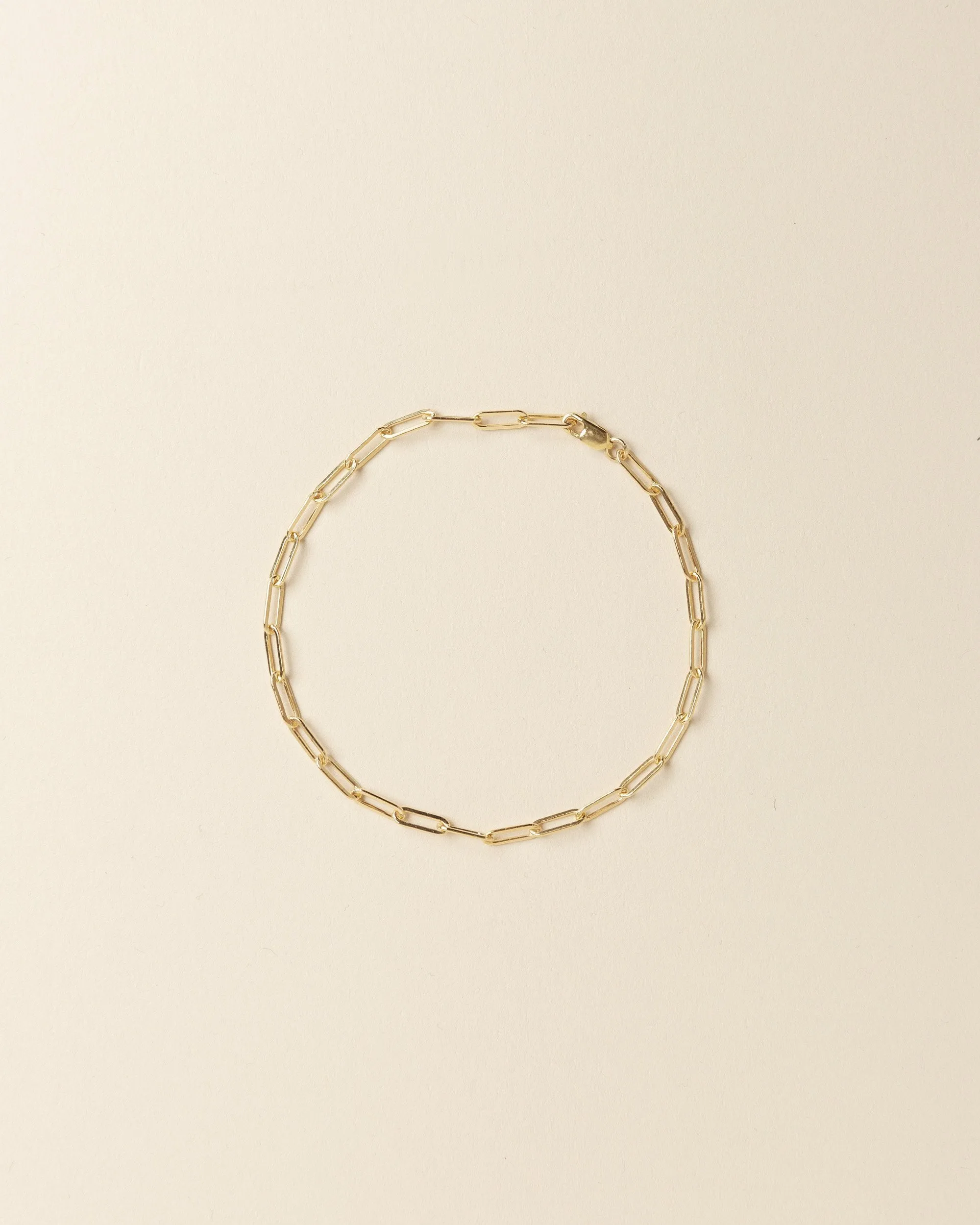 14K Gold Link Bracelet