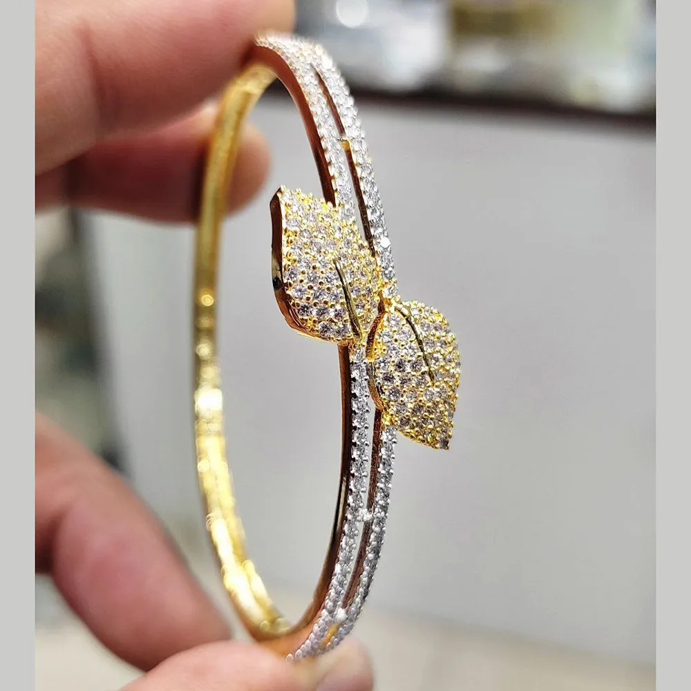 Aamrapali Gold Plated AD Bangle