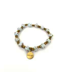 Antiqued Ceramic Bracelet