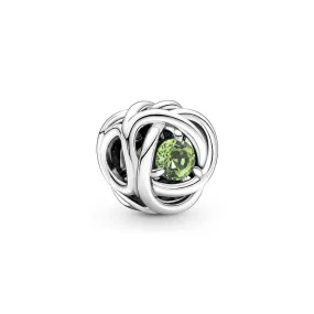 August Spring Green Eternity Circle Charm 790065C03