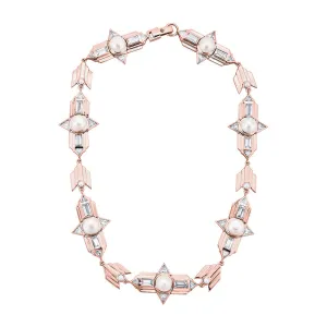 Babylon Choker Necklace - Pinkgold