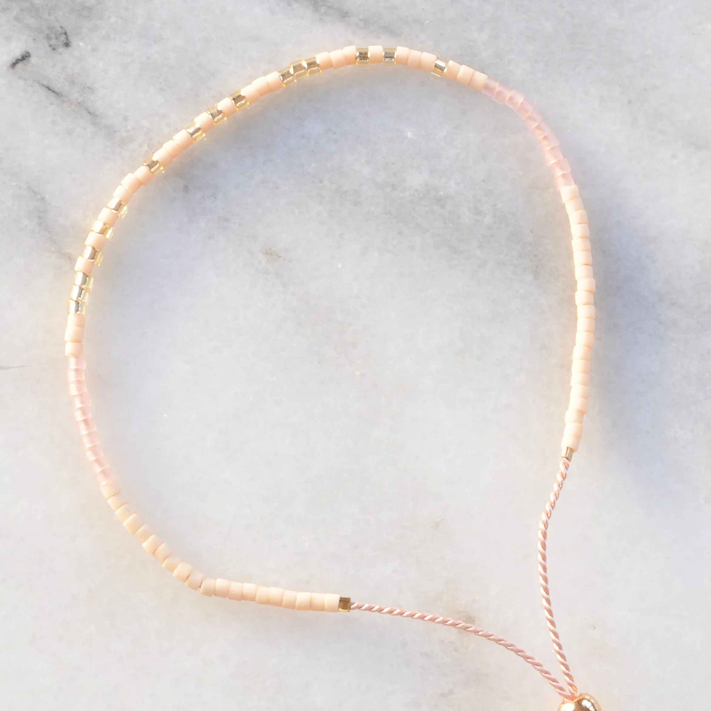 BESTIE Morse Code String Bracelet