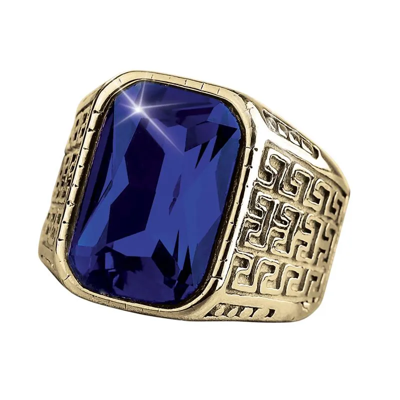 Blue Knight Ring