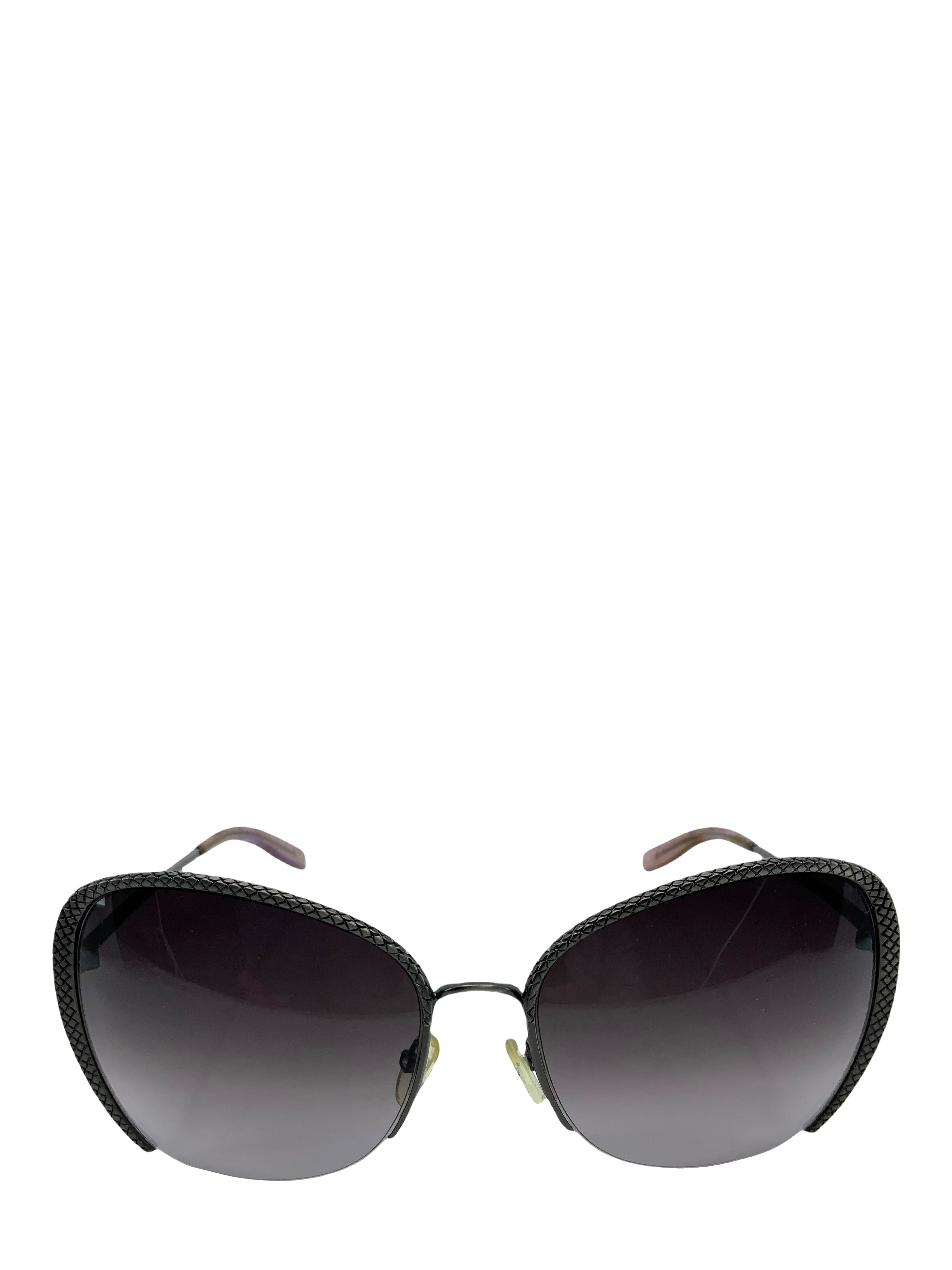 Bottega Veneta BV 200/S Oversized Intrecciato Sunglasses