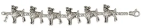 Brussels Griffon Bracelet Handmade Sterling Silver Dog Jewelry GR38-BR