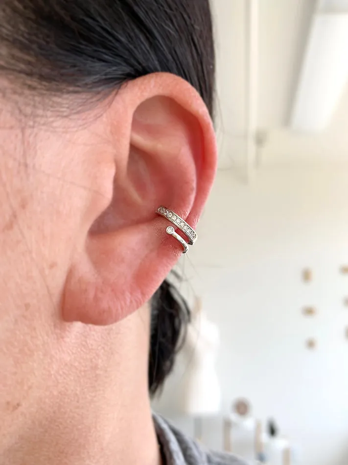 Comet Sparkle Earcuff