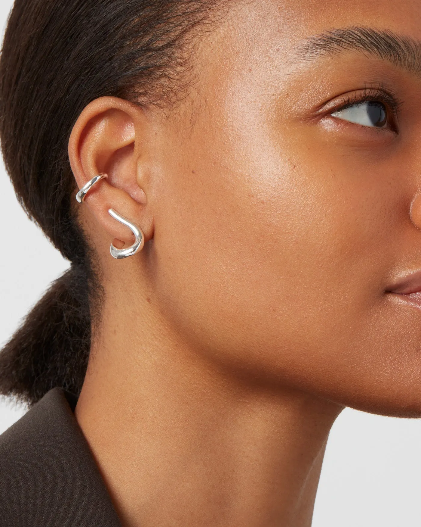 Dara Ear Cuff & Climber Earring Set