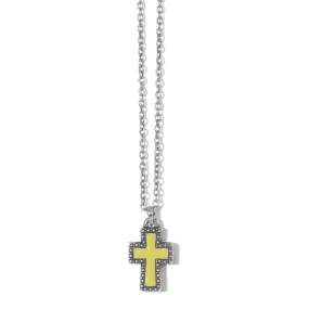 Dazzling Cross Petite Necklace