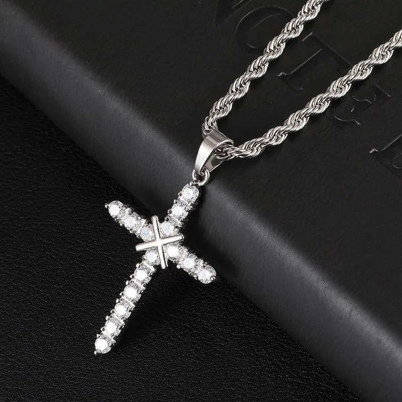 Diamond Cross Pendant