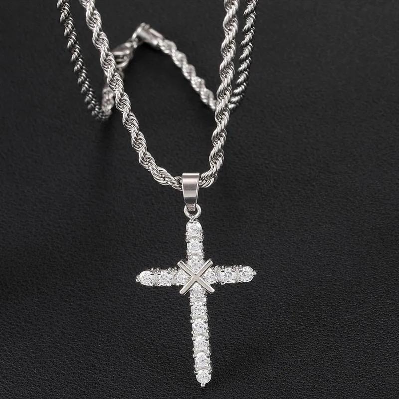 Diamond Cross Pendant