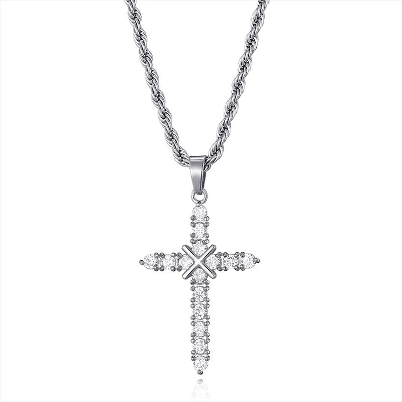 Diamond Cross Pendant