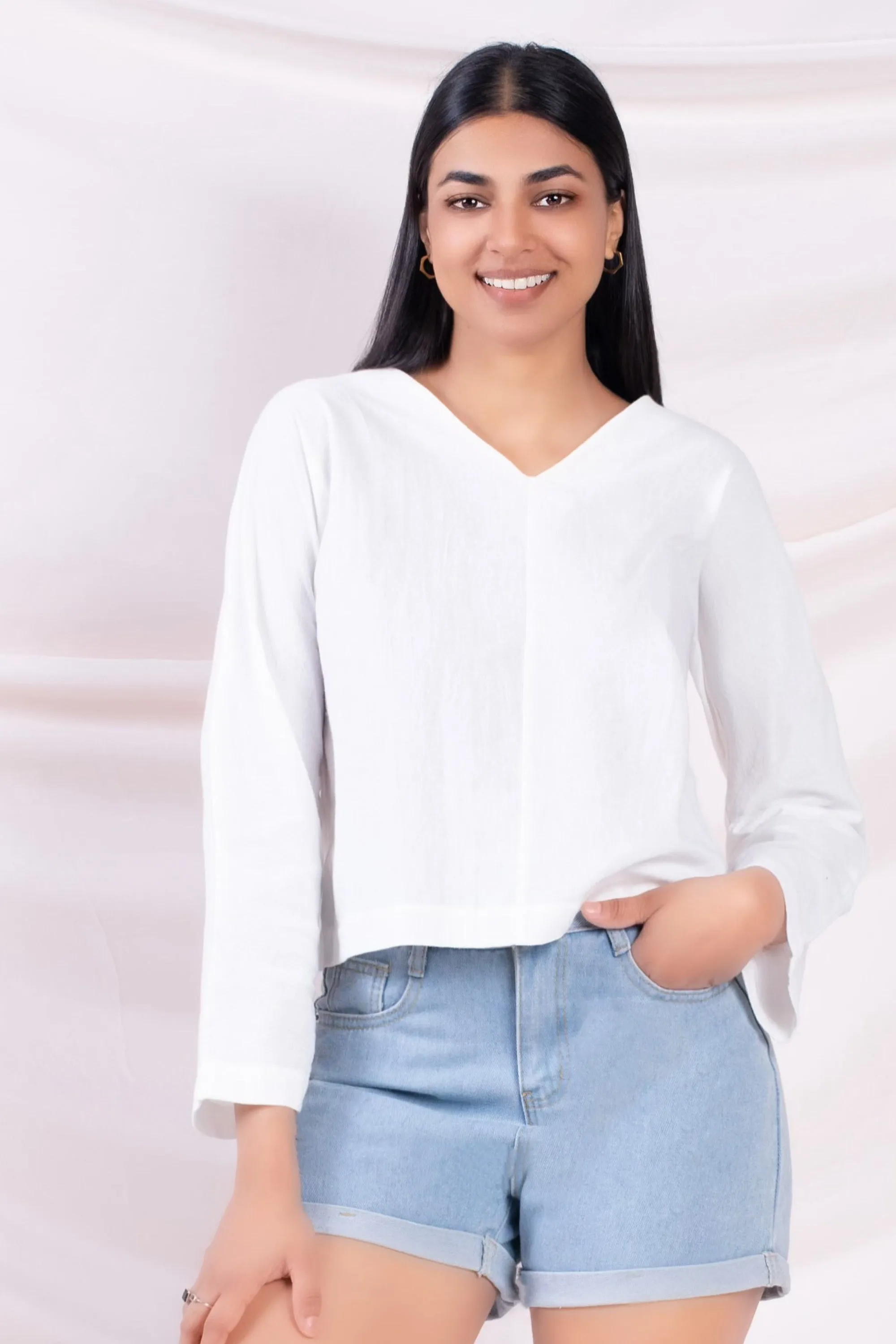 Drop Sleeve Relaxed Top