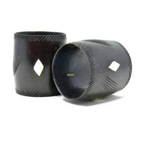 Ebony and Horn Bangle