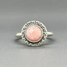 Estate Pandora SS Pink Stone Ring