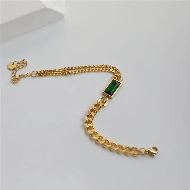 Eva Emerald Bracelet