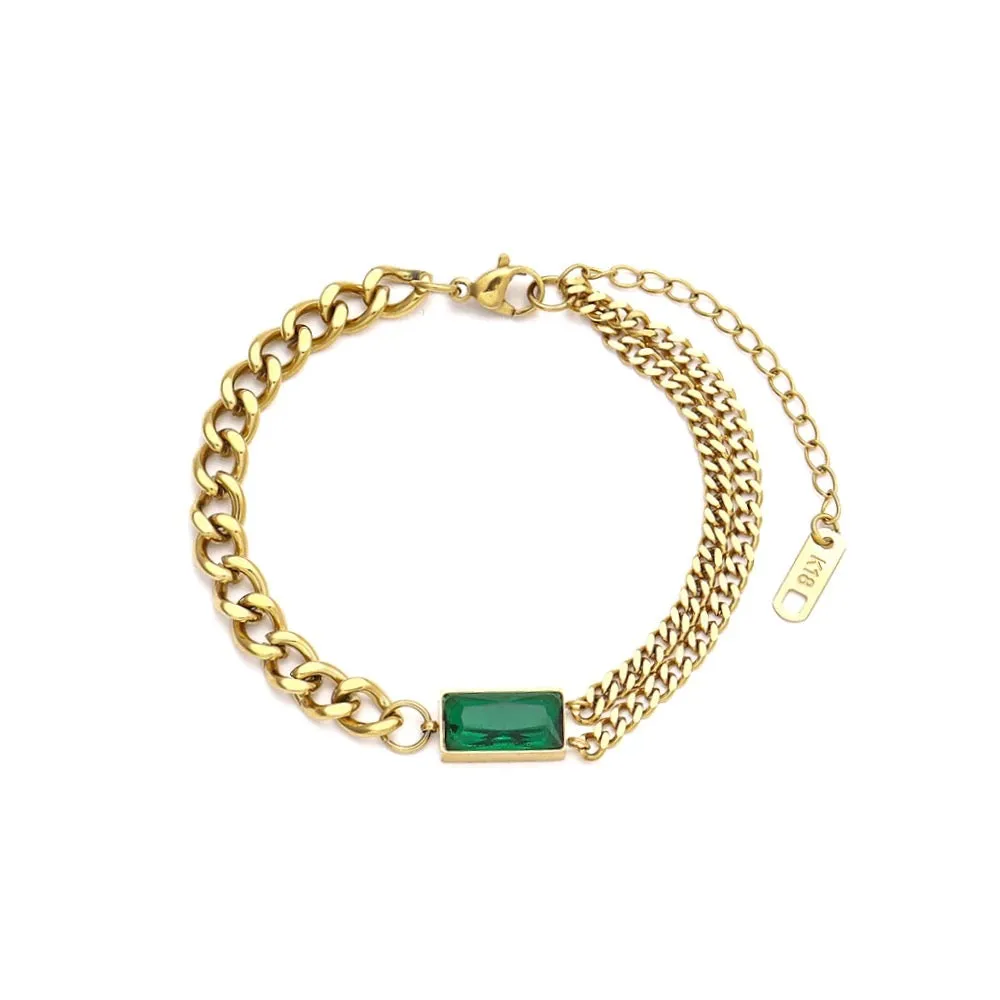 Eva Emerald Bracelet