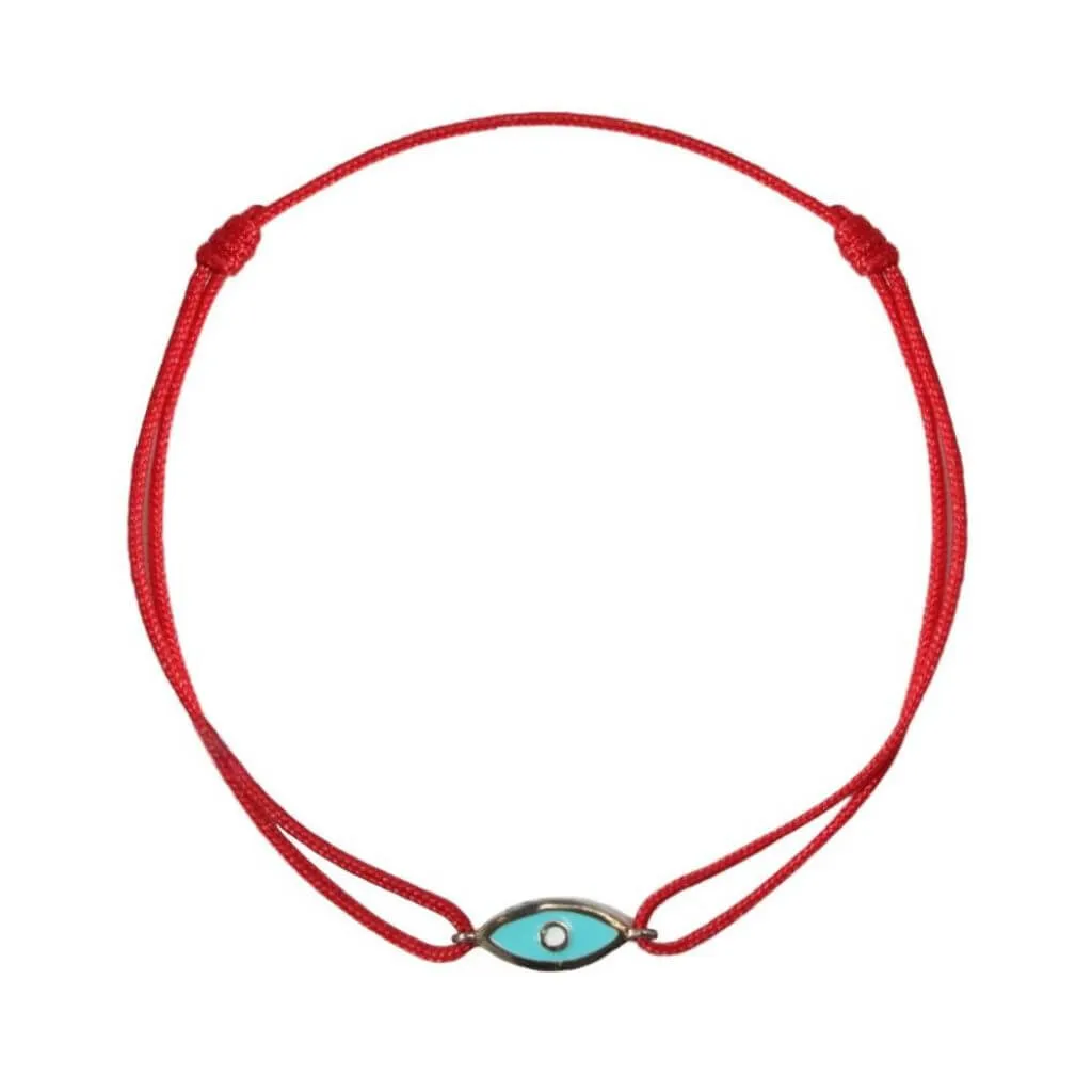 Evil Eye Red String Talisman Bracelet