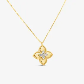 Floral Design Diamond Pendant