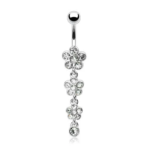 Flower Power Belly Ring