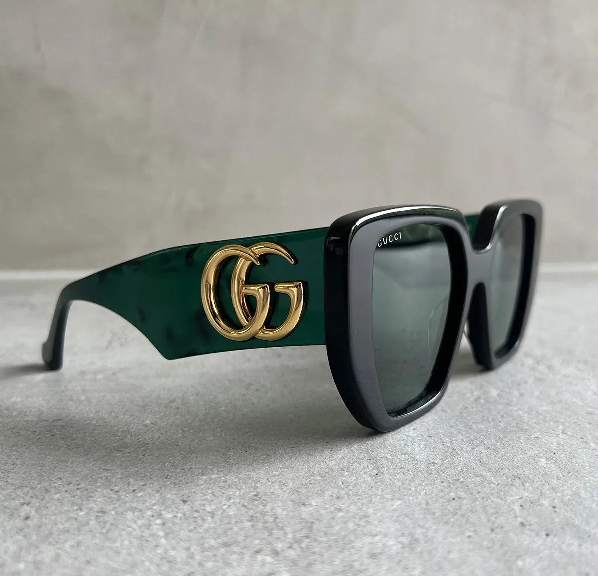 Gucci GG0956S, Black/Green