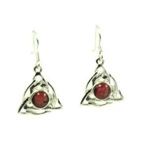 Heathergem Celtic Triangle Earrings