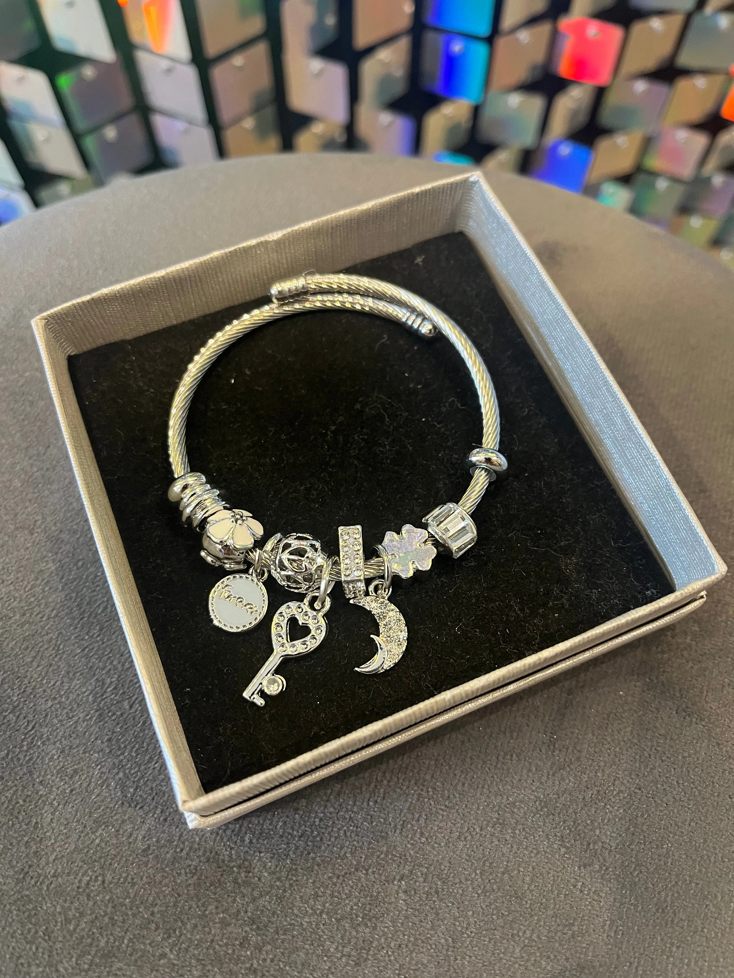 Inspired Charm bangle