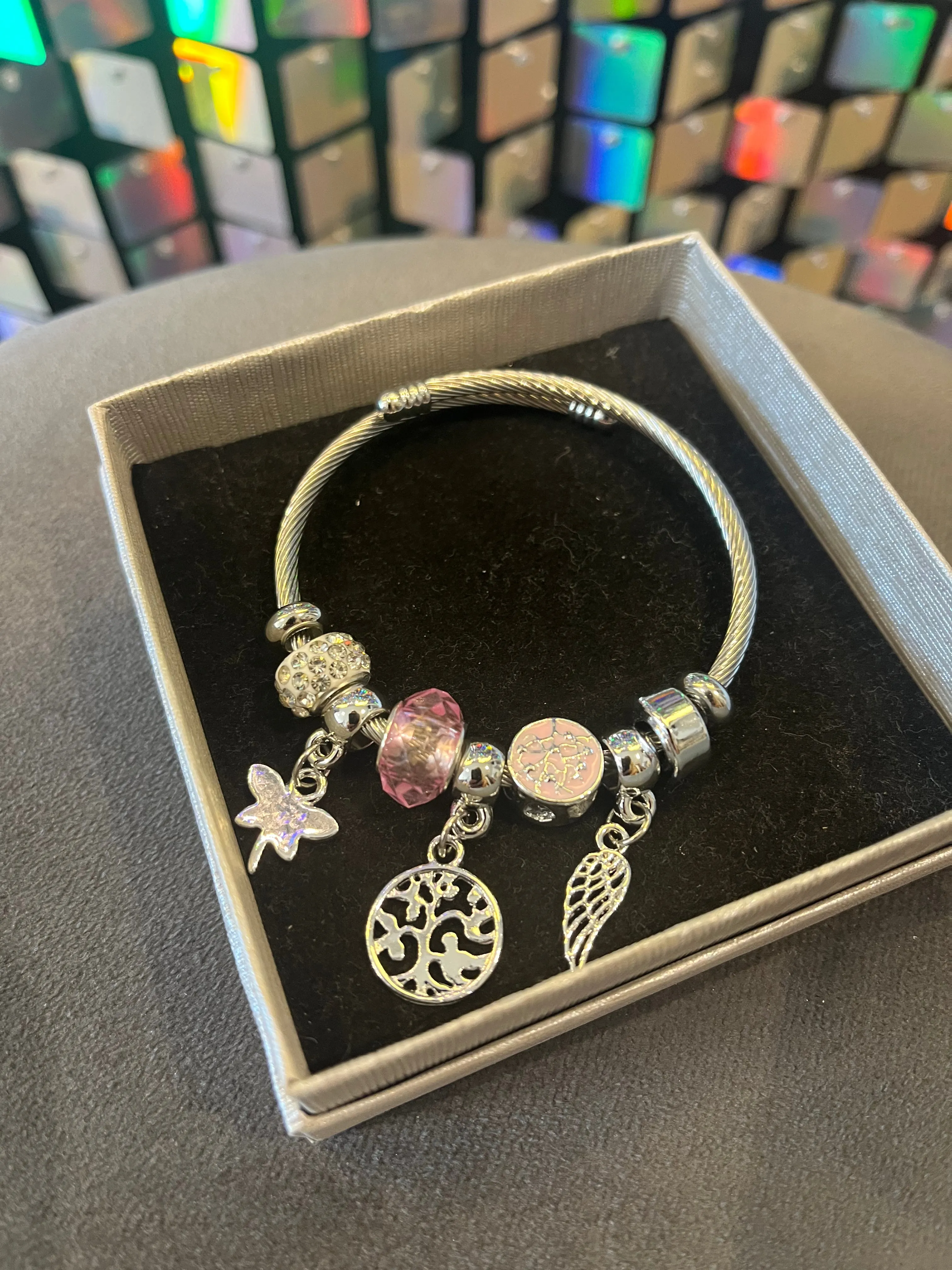 Inspired Charm bangle