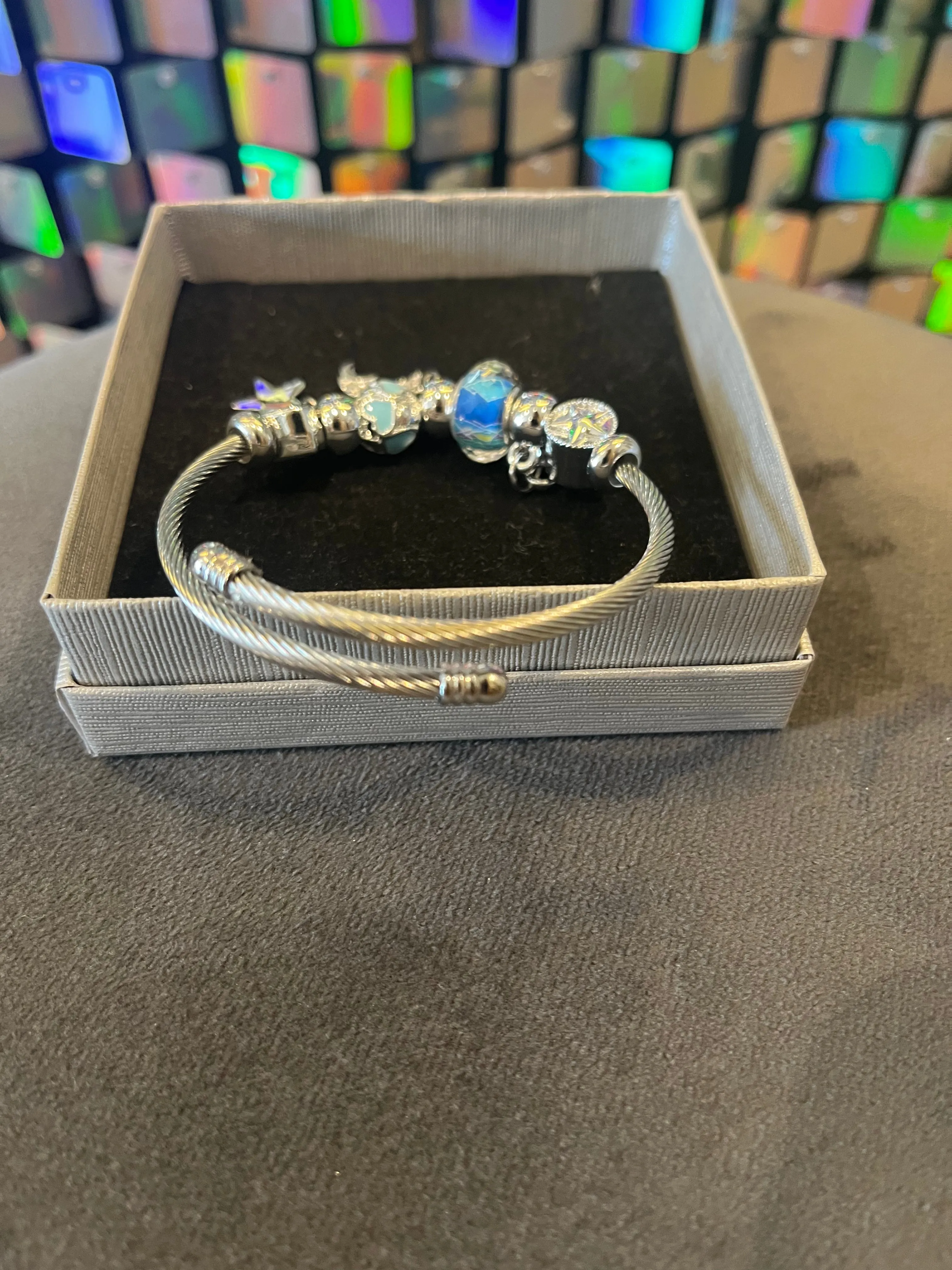 Inspired Charm bangle