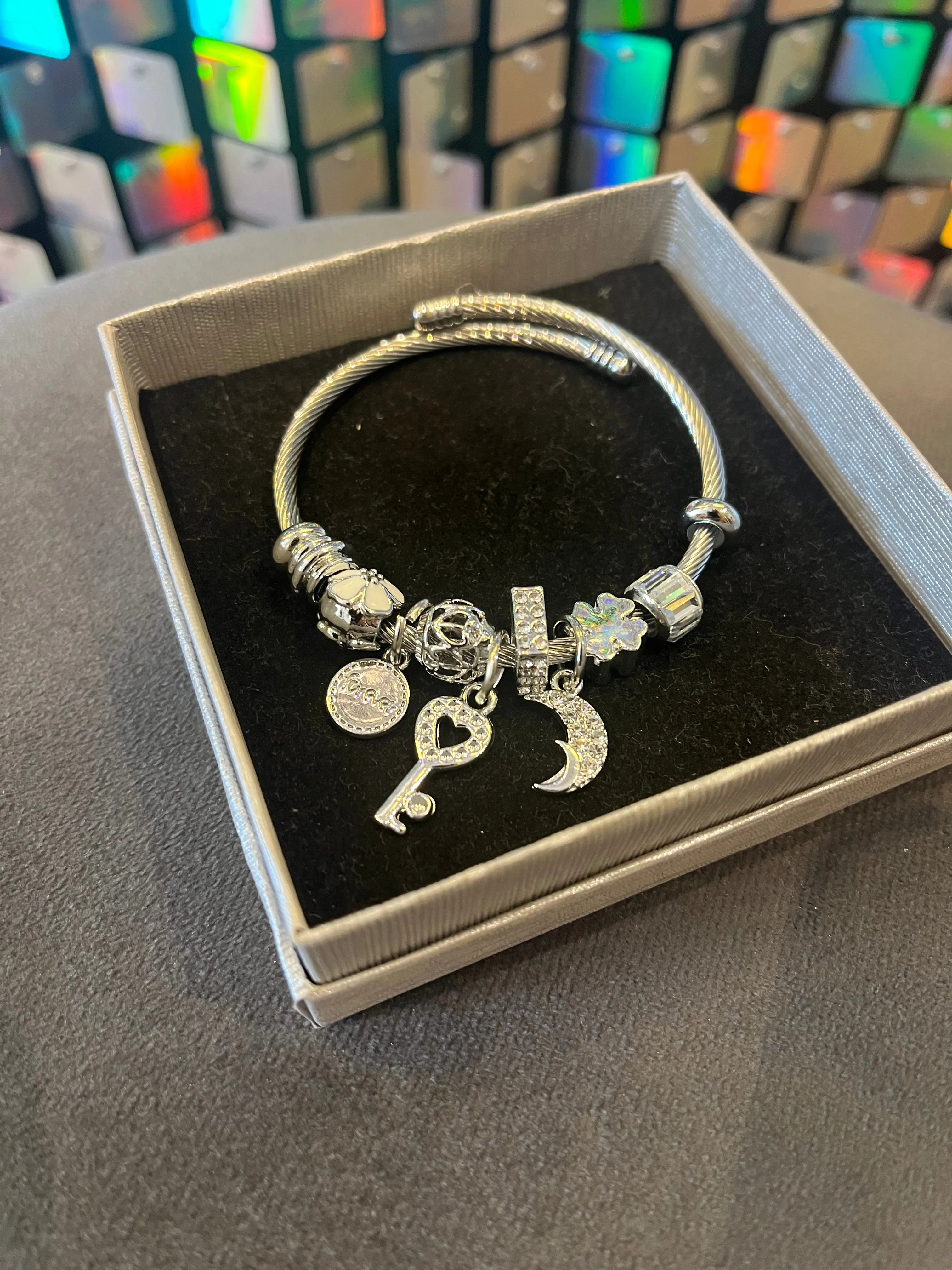 Inspired Charm bangle