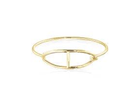 Kingston Buckle Bangle | Gold