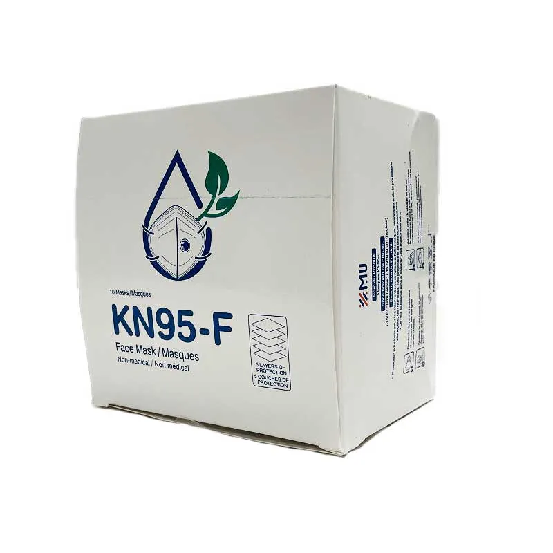 KN95-F Valved Disposable Masks - 10 Pack