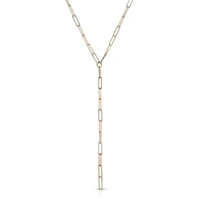 Large Rectangle Link Lariat