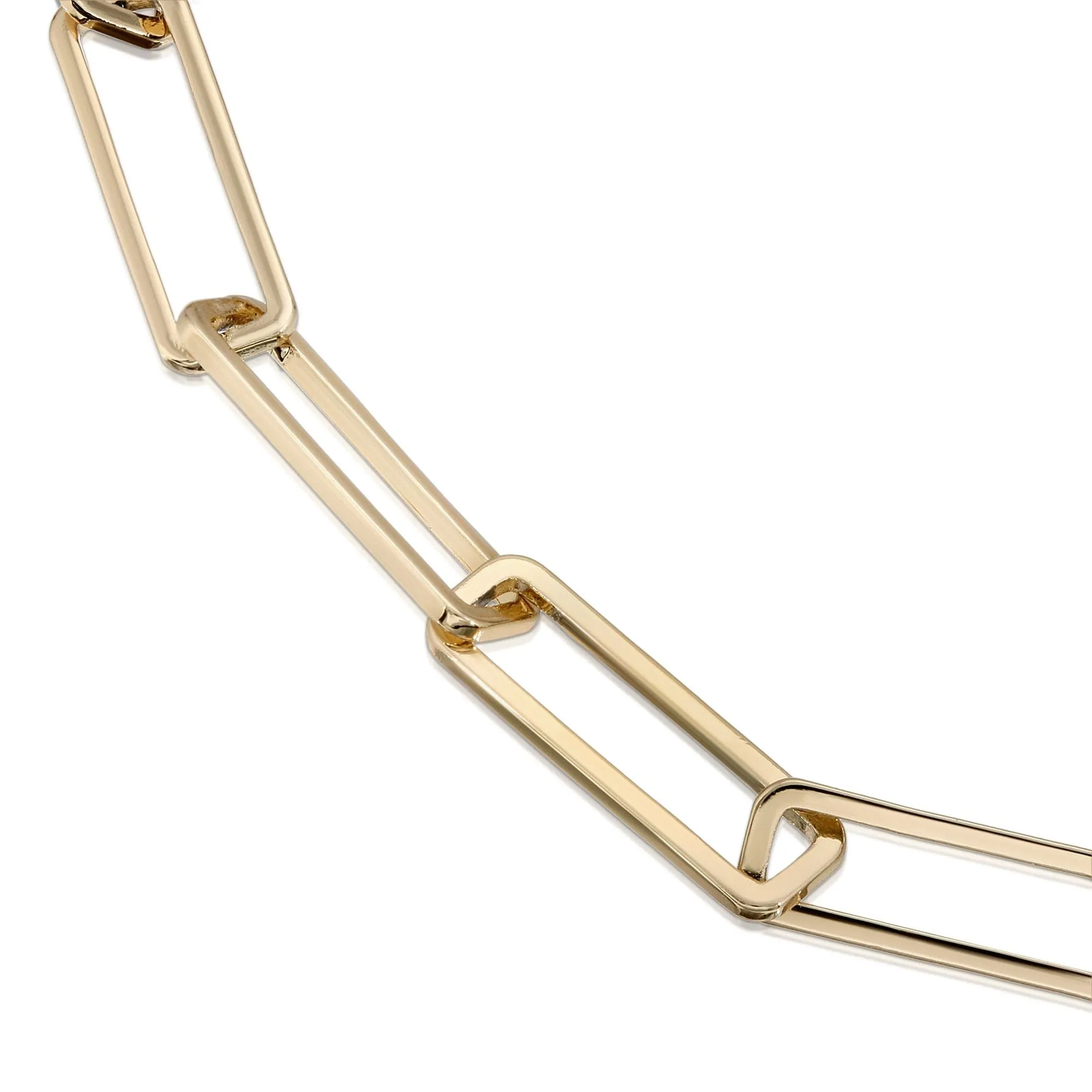 Large Rectangle Link Lariat