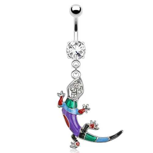 Lizard Belly Ring