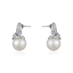 MARQUIS PEARL DROP EARRINGS