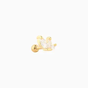 Marquise Gemstone Stud