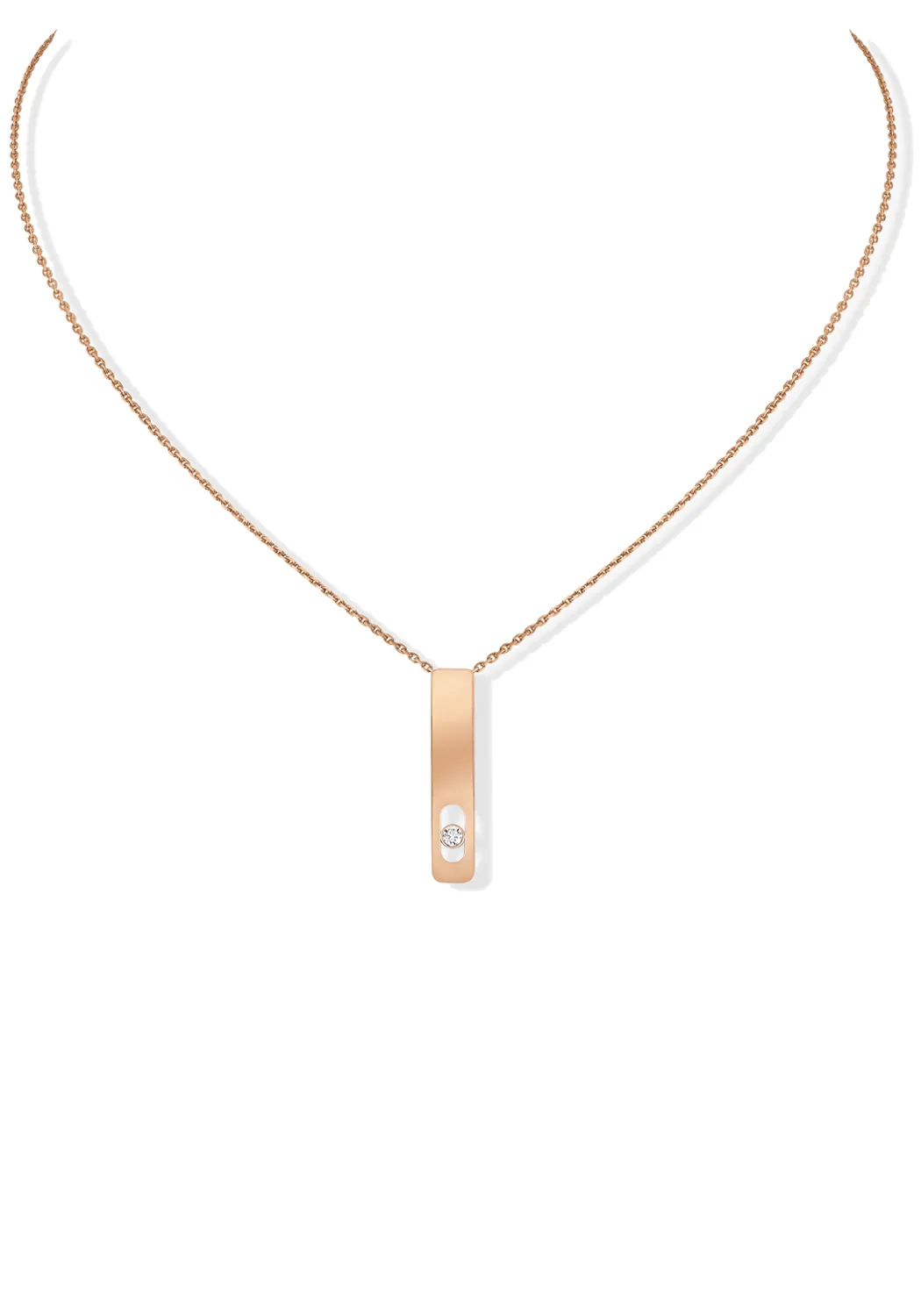 Messika My First Diamond 18K Gold Diamond Necklace | Choose Gold