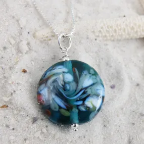 mini koi pond pendant