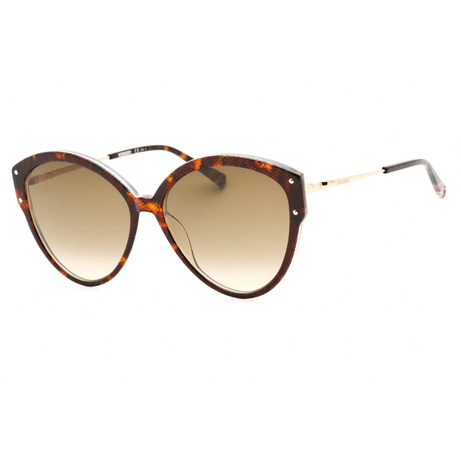 Missoni MIS 0004/S Sunglasses Havana Pattern / Brown Gradient Women's