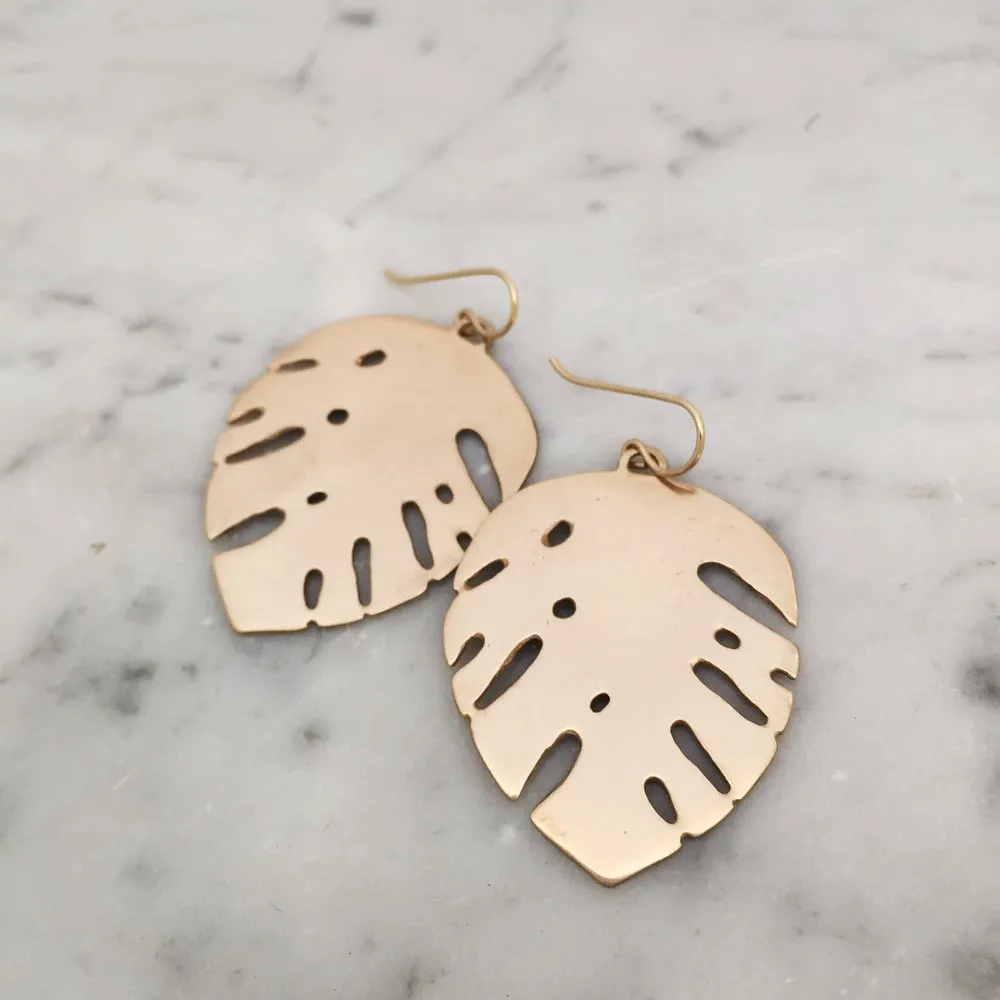 MONSTERA EARRINGS