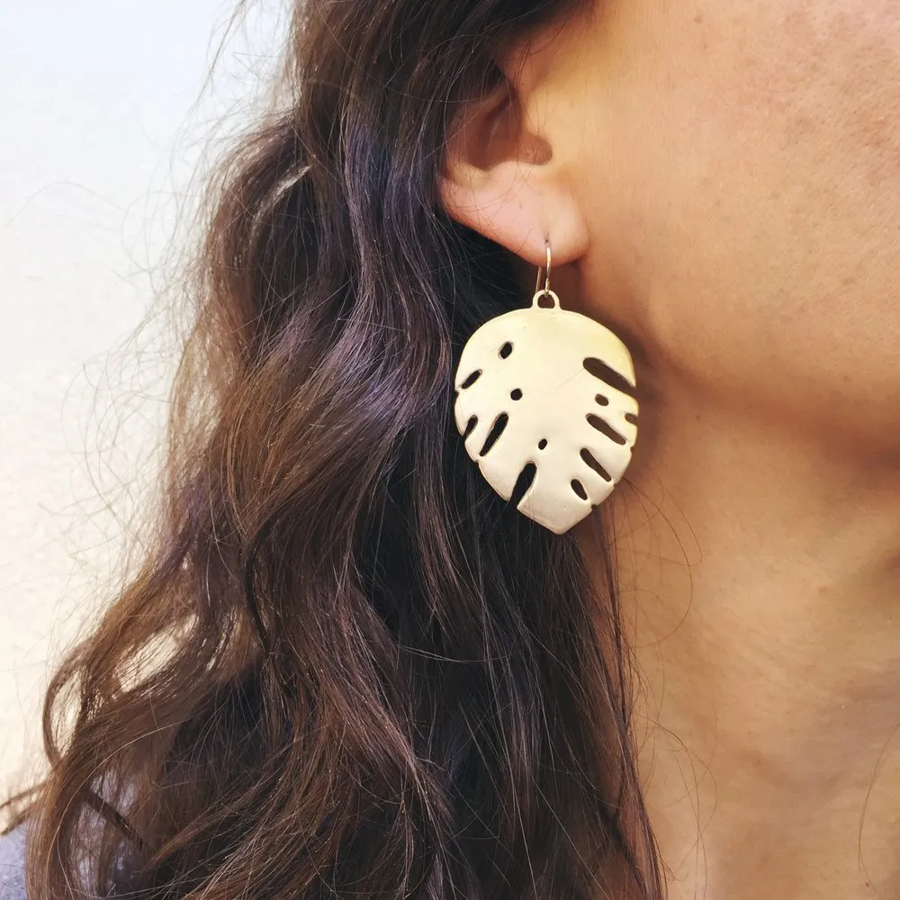 MONSTERA EARRINGS