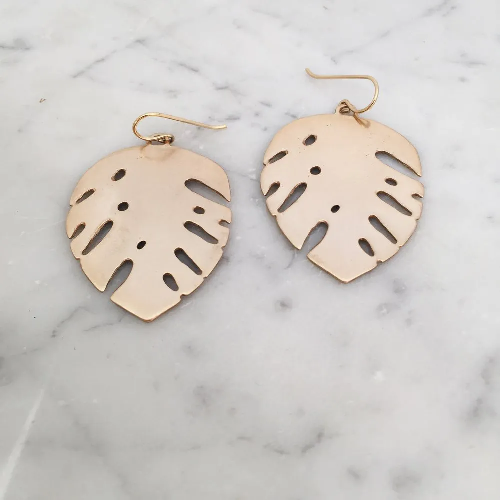 MONSTERA EARRINGS