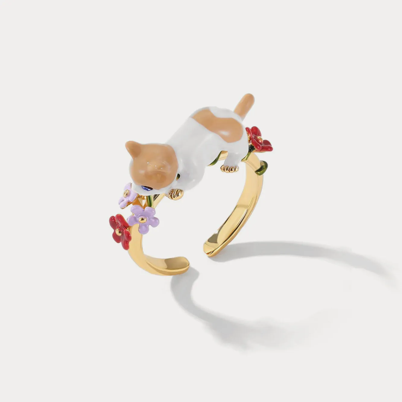 Orange Cat Ring