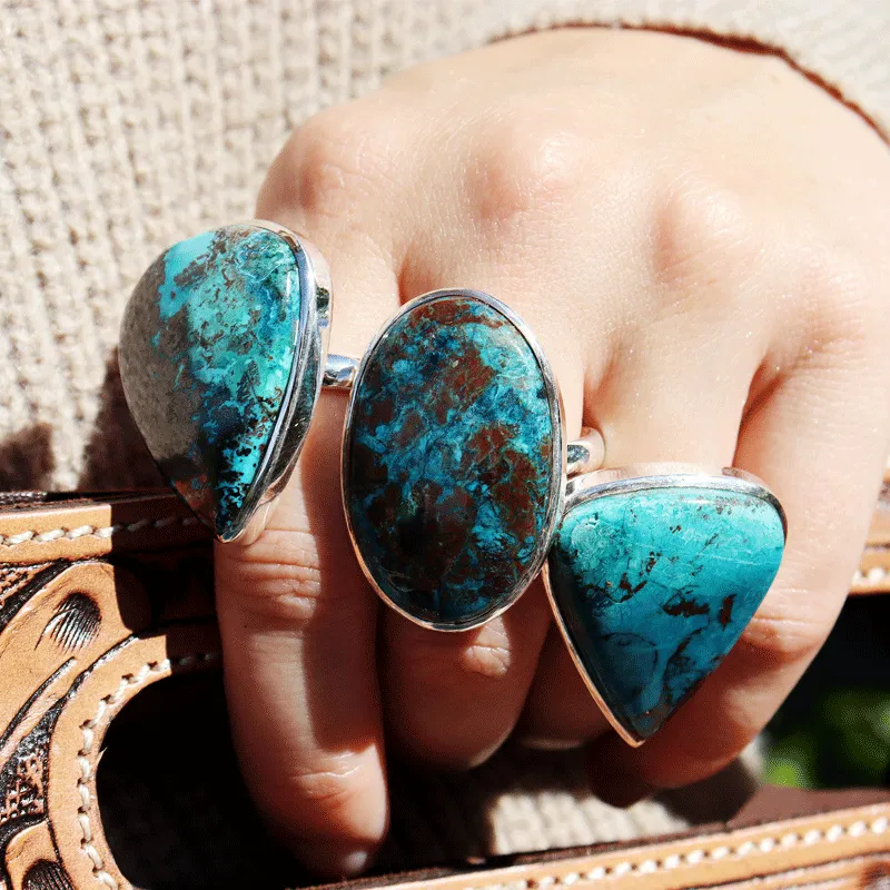 Percy Shattuckite Oval Ring A