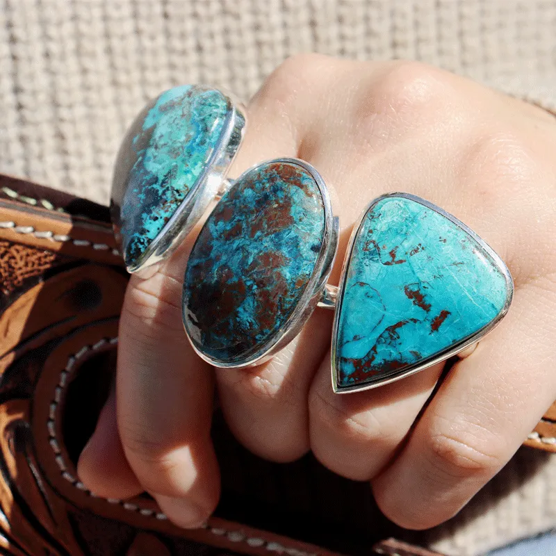 Percy Shattuckite Oval Ring A