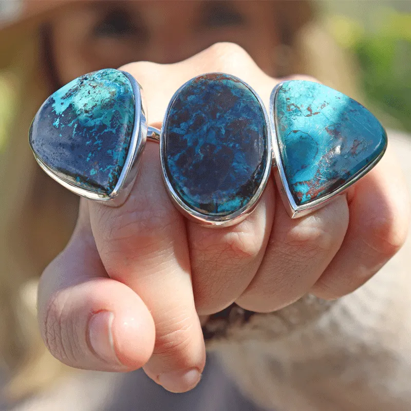 Percy Shattuckite Oval Ring A