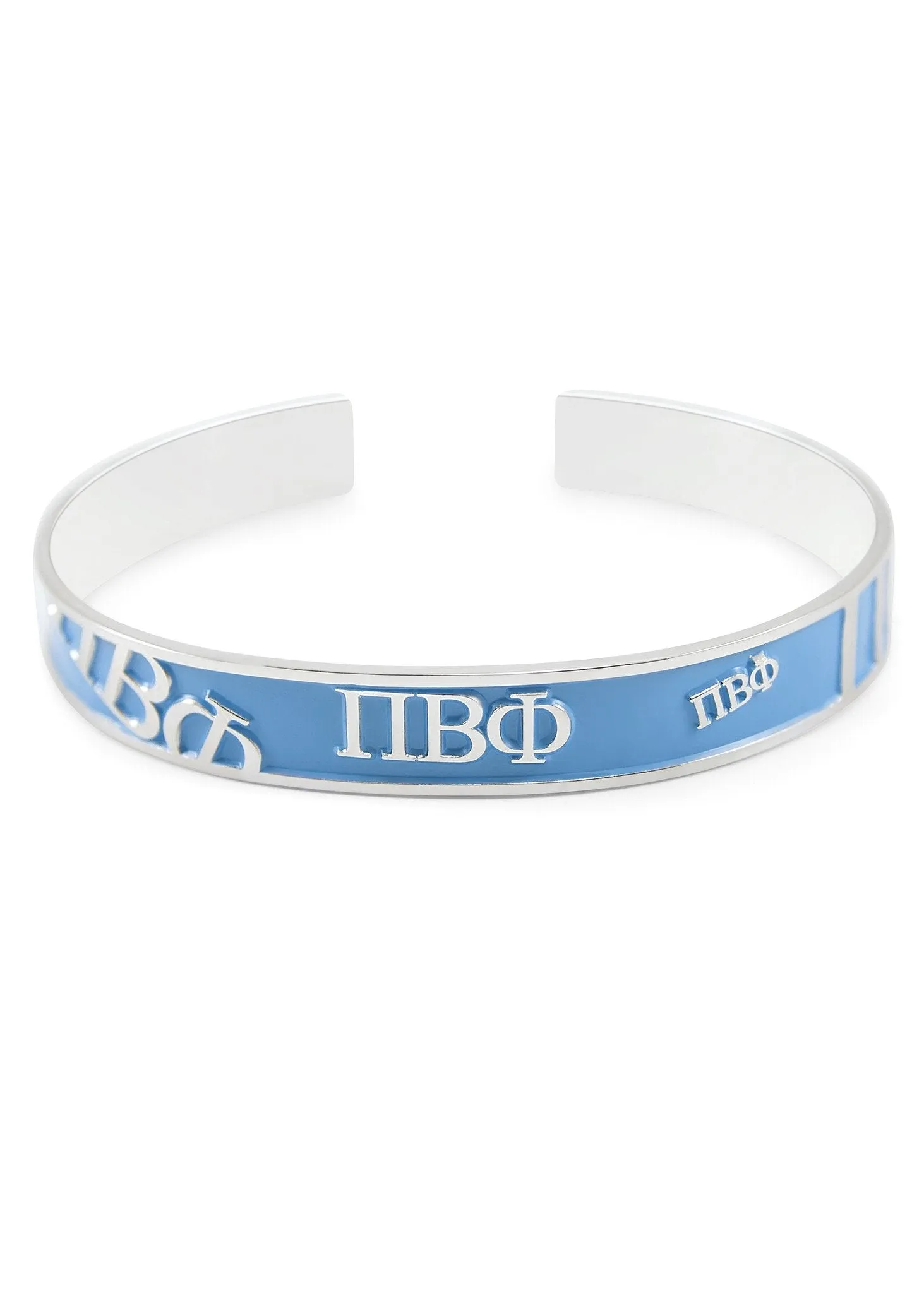 Pi Beta Phi Cuff Bracelet (Blue)