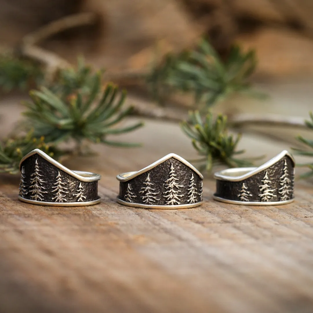 *Pre-Order* Sterling Silver Nightfall Rings