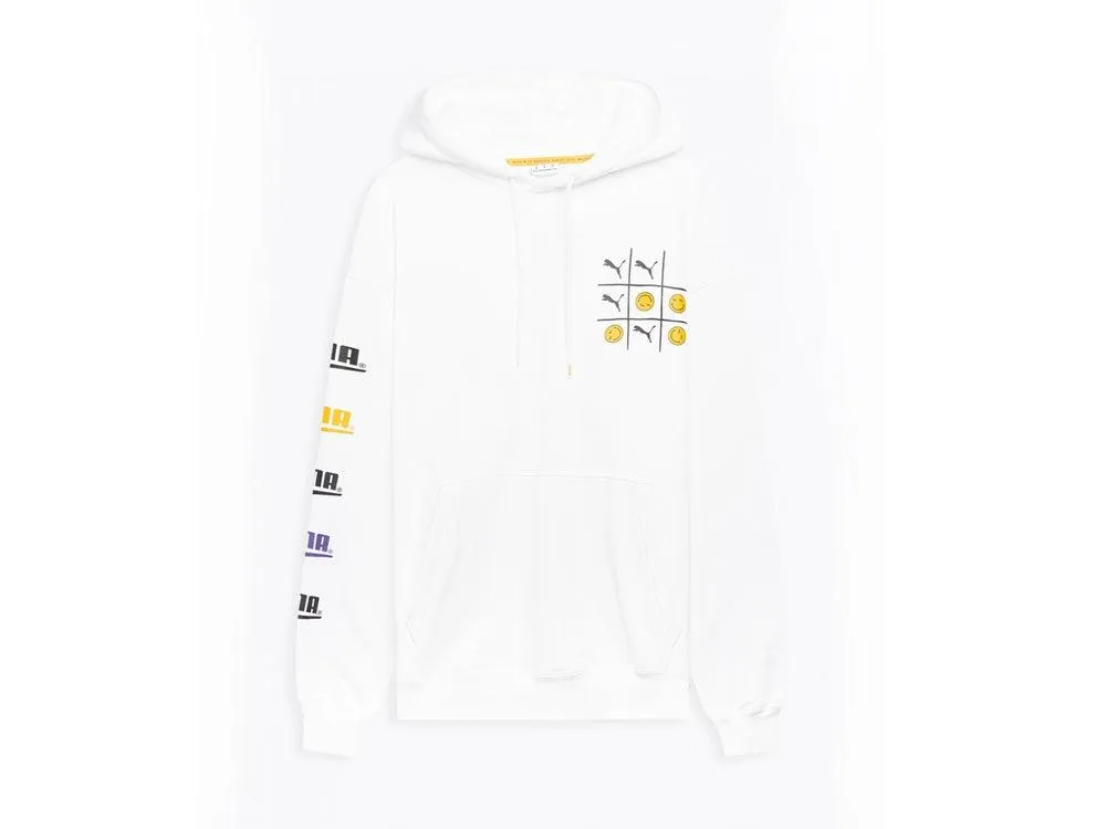 Optimized Title: PUMA Mens Smile White Club Hoodie - Comfortable and Stylish Sweatshirt (530047 02)