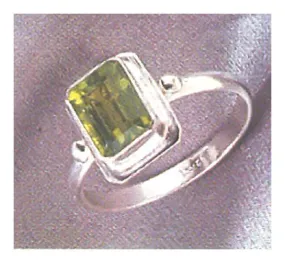 Rapunzel Peridot Ring